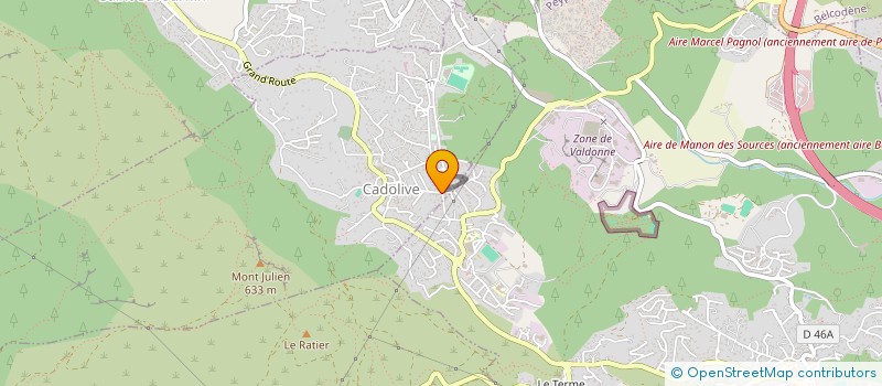 localisation de l'entreprise MSR HOLDING  CADOLIVE