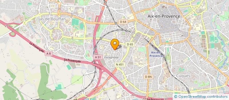 localisation de l'entreprise MSR PACA à AIX-EN-PROVENCE