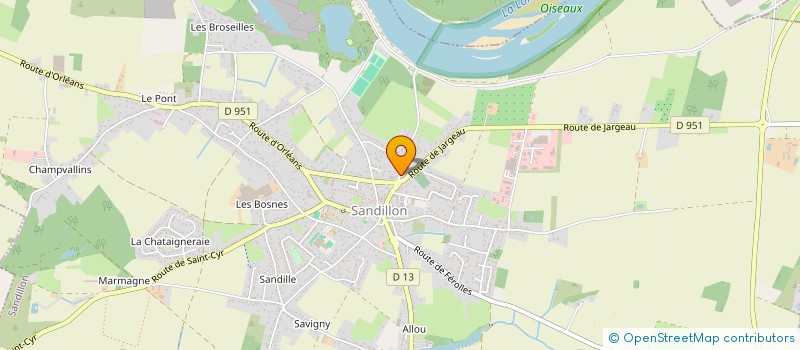 localisation de l'entreprise MSRB à SULLY-SUR-LOIRE