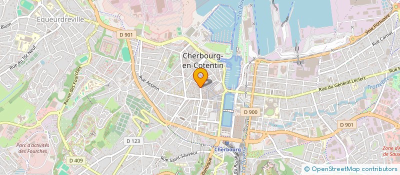 localisation de l'entreprise MSRP FOOD  CHERBOURG-EN-COTENTIN