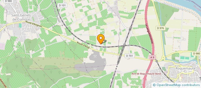 localisation de l'entreprise MSS  SAINT-GENIES-DE-COMOLAS