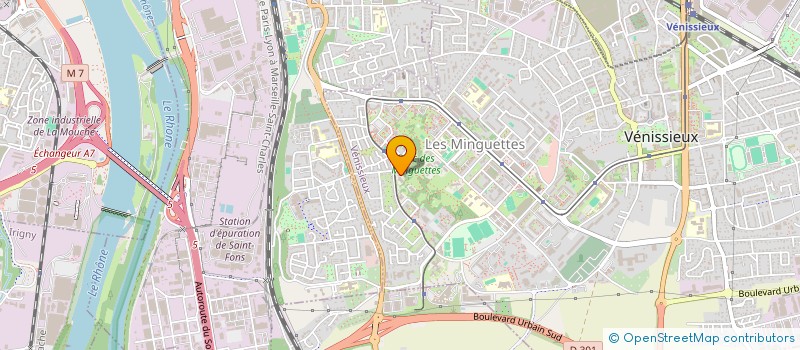 localisation de l'entreprise MSS TRANSPORT  VENISSIEUX