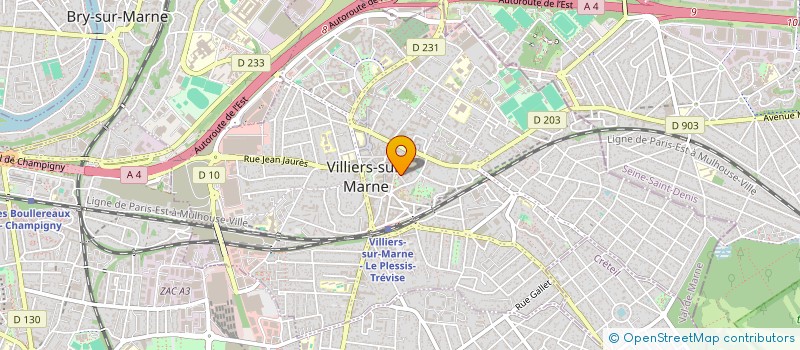 localisation de l'entreprise MSSC CONSEIL  VILLIERS-SUR-MARNE