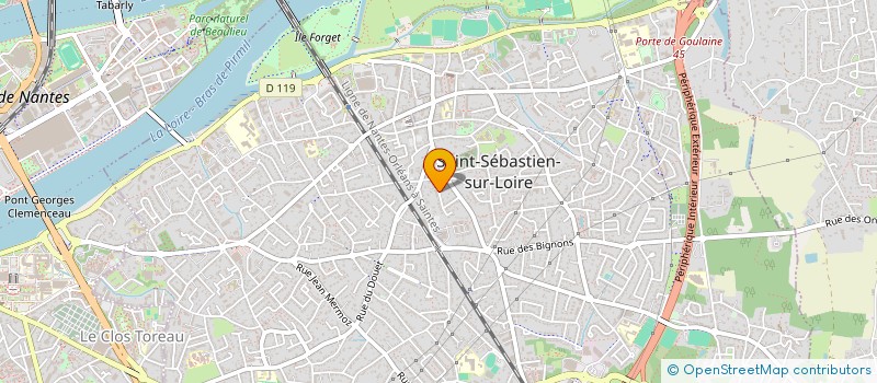 localisation de l'entreprise MSSG  SAINT-SEBASTIEN-SUR-LOIRE