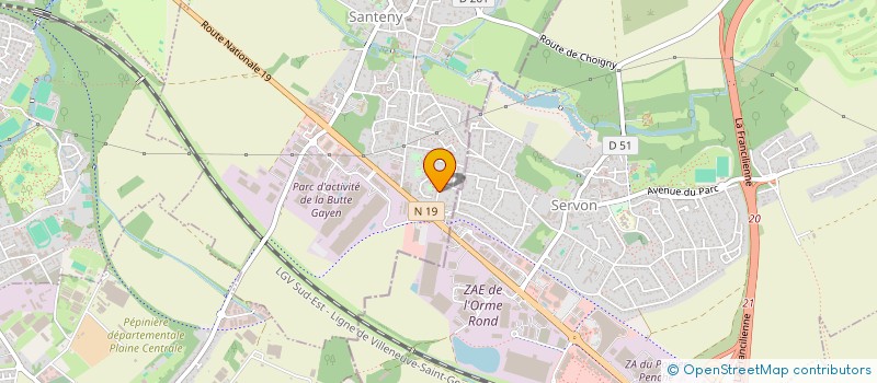 localisation de l'entreprise MSSH LES MOULINEAUX  SANTENY