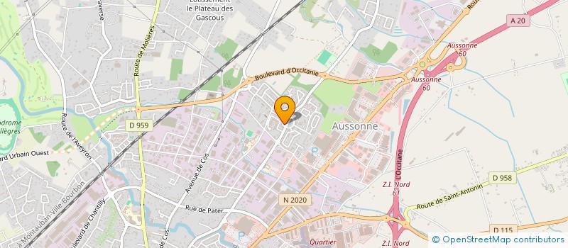 localisation de l'entreprise MSSIRINA AGRICOLE  MONTAUBAN