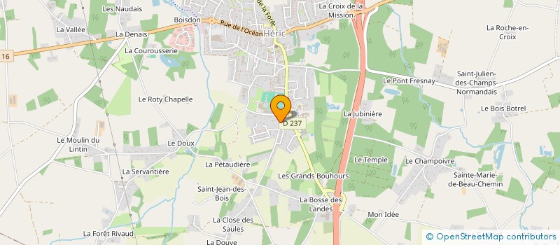 localisation de l'entreprise MST DEVELOPPEMENT  HERIC