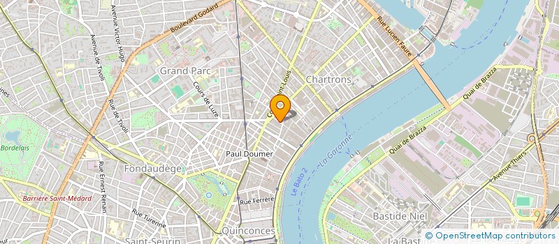 localisation de l'entreprise MST PRODUCTIONS MOMENTS SCENIQUEMENT TRANSMISSIBLES  BORDEAUX