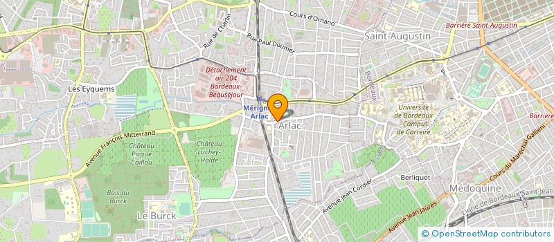 localisation de l'entreprise MSTB MULTI-SERVICES TECHNIQUE BUREAUTIQU à MERIGNAC