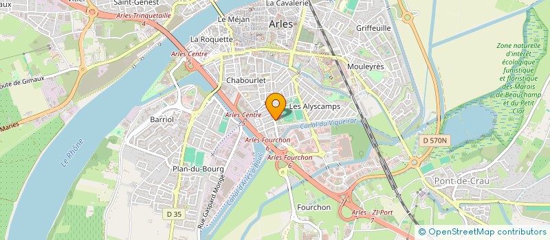localisation de l'entreprise MSTDL à ARLES