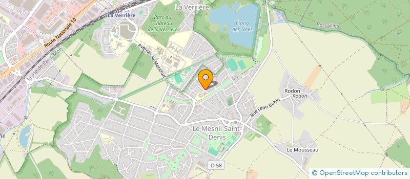 localisation de l'entreprise MSV-19  LE MESNIL-SAINT-DENIS