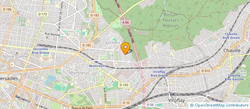 localisation de l'entreprise MSV à VERSAILLES