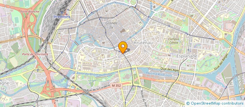 localisation de l'entreprise MSV à STRASBOURG