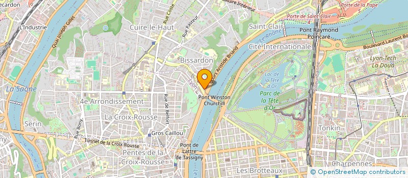 localisation de l'entreprise MSV  LYON