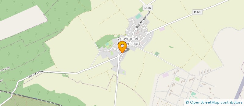 localisation de l'entreprise MSV FRANCE SAS à COUVRON-ET-AUMENCOURT