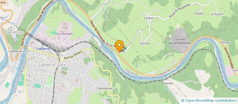 localisation de l'entreprise MSV LIGNAC  FIRMI