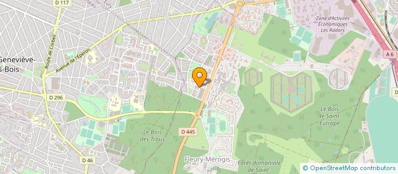 localisation de l'entreprise MSV PRESTA'PRO à FLEURY-MEROGIS