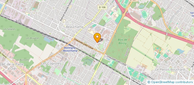 localisation de l'entreprise MSVA  TAVERNY