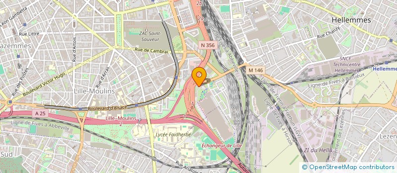 localisation de l'entreprise MSVA à LILLE