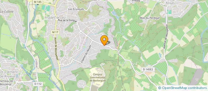 localisation de l'entreprise MSW  PRADES-LE-LEZ