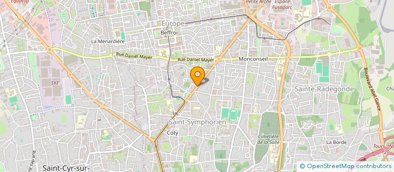 localisation de l'entreprise MSW COMMUNICATION  TOURS