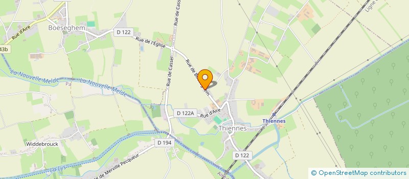 localisation de l'entreprise MSWILL  THIENNES