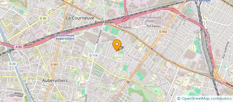 localisation de l'entreprise MSY COURTAGE  AUBERVILLIERS