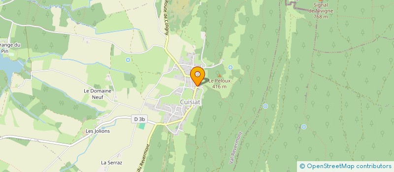 localisation de l'entreprise MSYA  VAL-REVERMONT