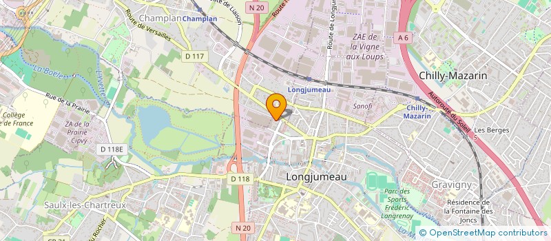 localisation de l'entreprise MSYL-CONSULTING  EVRY-COURCOURONNES