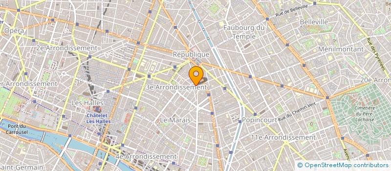 localisation de l'entreprise MSZ PAINT à PARIS