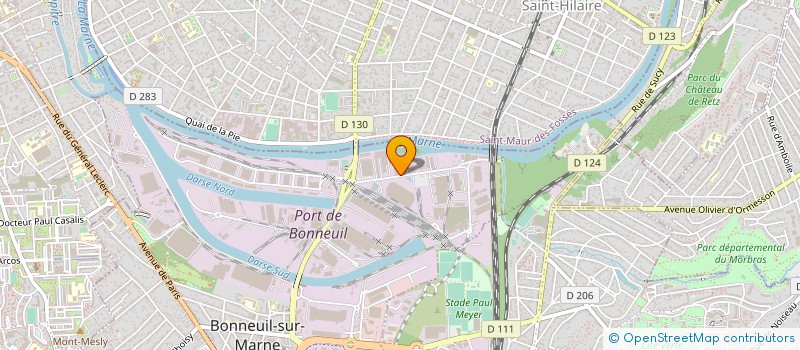 localisation de l'entreprise MT à BONNEUIL-SUR-MARNE