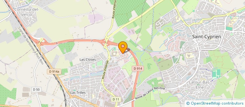 localisation de l'entreprise MT 66 IMPORT EXPORT à ELNE