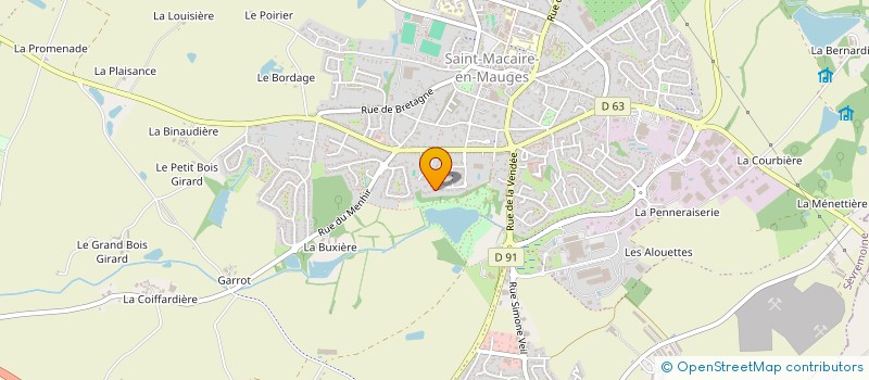 localisation de l'entreprise MT  SEVREMOINE