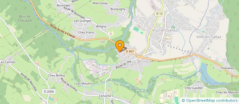 localisation de l'entreprise MT-AMBULANCES  PONTAUMUR