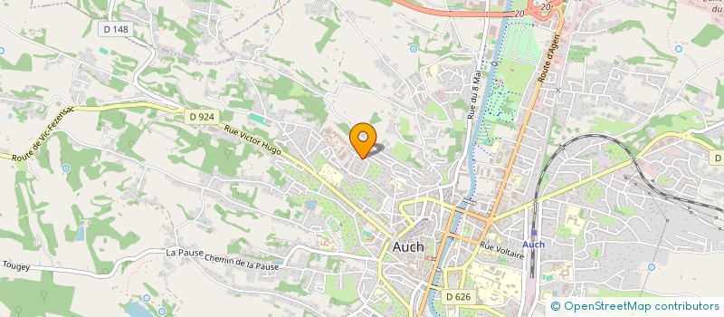 localisation de l'entreprise MT AUSCITAIN (MULTITRAVAUX AUSCITAIN) à AUCH
