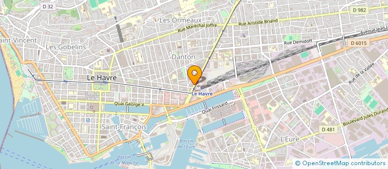 localisation de l'entreprise MT-B&B LE HAVRE à LE HAVRE