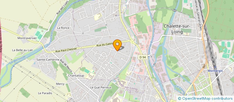 localisation de l'entreprise MT BAT à CHALETTE-SUR-LOING