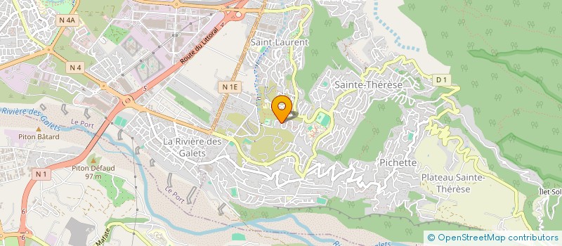 localisation de l'entreprise MT BAT à LA POSSESSION