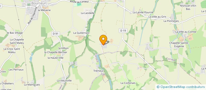 localisation de l'entreprise MT BRITTANY  CORSEUL