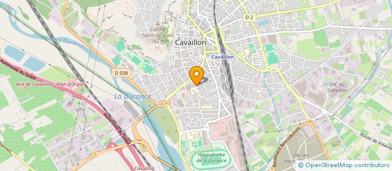 localisation de l'entreprise MT BRODERIE à CAVAILLON