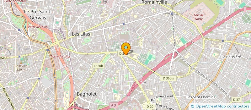 localisation de l'entreprise MT CAFE à BAGNOLET