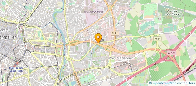 localisation de l'entreprise MT CARROSSERIE à MONTPELLIER