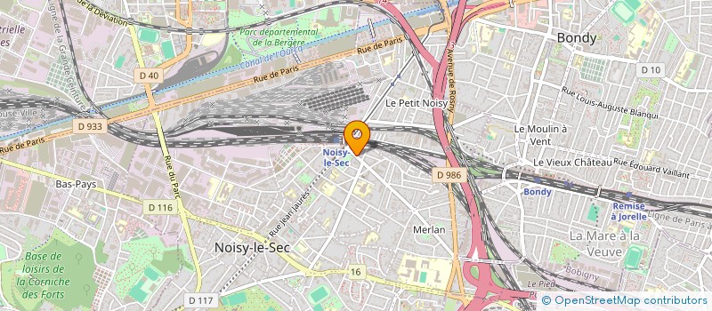 localisation de l'entreprise MT CARS à NOISY-LE-SEC