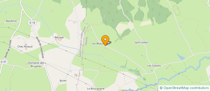 localisation de l'entreprise MT & CO  NOAILLY