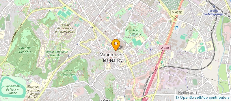 localisation de l'entreprise MT COACHING  VANDUVRE-LES-NANCY