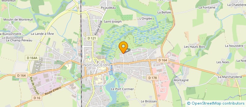 localisation de l'entreprise MT COATLAND à NORT-SUR-ERDRE