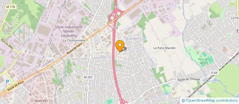 localisation de l'entreprise MT CONCEPT à SAINTE-LUCE-SUR-LOIRE