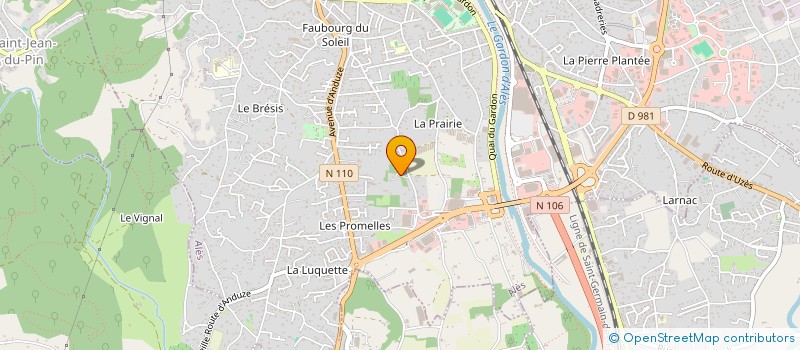 localisation de l'entreprise MT-CONCEPTION à ALES