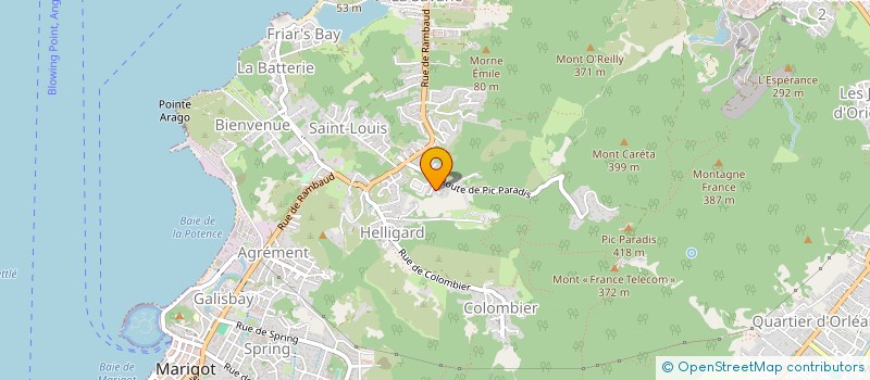 localisation de l'entreprise MT CONSEILS  SAINT-MARTIN