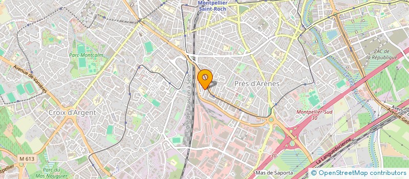 localisation de l'entreprise MT CONSTRUCTION à MONTPELLIER